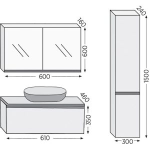 3SVCS60AWL royal bath 2 min