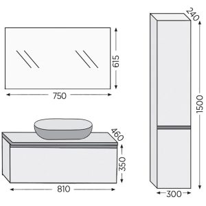3SVCS80CWL ROYAL BATH 2 min