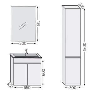6VL55CWL royal bath 2 min