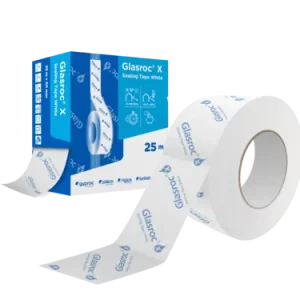 Αυτοκόλλητη δικτυωτή υαλοταινία GLASROC X 25m ανά ρολό Rigips
