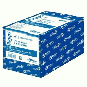 Βίδα Tσιμεντοσανίδας Gold TN 3.5X25mm Rigips 2 min