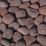 Βότσαλο Λάβα Κόκκινη ακρολιθος 1