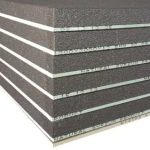 Θερµοµονωτικό πάνελ RIGITHERM 80G 50x1200x2000mm RIGIPS 1 min