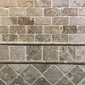 Τραβερτίνο Γαία Αντίκ 10x10cm ακρολιθος 2