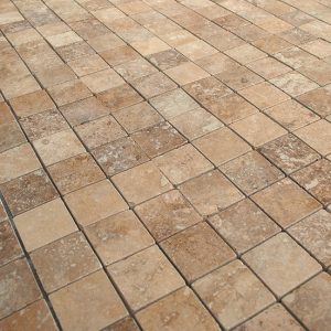 Τραβερτίνο Γαία Αντίκ 2,6x2,6cm ακρολιθος 4