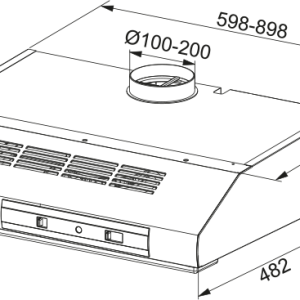 Απορροφητήρας FTT 6322 XS Inox 300.0541.580 Franke 2