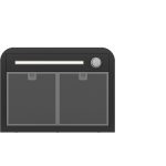 Απορροφητήρας Επιτοίχια Καμινάδα Smart Deco Black 335.0528.006 Franke 4 min