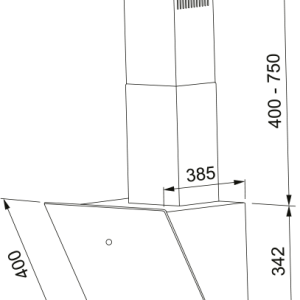 Απορροφητήρας Επιτοίχια Καμινάδα Vertis FVT 905 WH A 90cm 330.0572.975 Franke 2