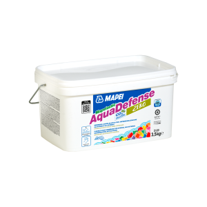 Ελαστική, υγρή μεμβράνη για στεγάνωση Aquadefense Zero Mapelastic 3,5kg Mapei
