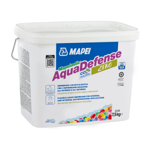 Ελαστική, υγρή μεμβράνη για στεγάνωση Aquadefense Zero Mapelastic 7,5kg Mapei