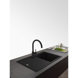 Μπαταρία κουζίνας Lina Xl Standard Black matt 115.0626.019 Franke 2 min