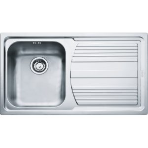 Νεροχύτης κουζίνας ένθετος Inox Franke Logica Line LLL 611 L 86×50cm – 101.0261.065 1 min