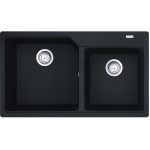 Νεροχύτης κουζίνας ένθετος γρανιτένιος Black matt UBG 620 86 86×50cm – 114.0687.710 Franke min