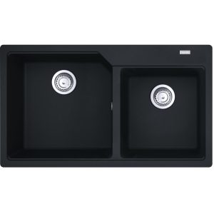 Νεροχύτης κουζίνας ένθετος γρανιτένιος Black matt UBG 620 86 86×50cm – 114.0687.710 Franke min