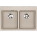 Νεροχύτης κουζίνας ένθετος γρανιτένιος Coffee 620 34 34 78×50cm – 114.0737.762 Franke min