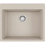 Νεροχύτης κουζίνας ένθετος γρανιτένιος Coffee Centro 610 54 59×50cm – 114.0706.187 Franke min