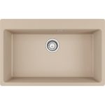 Νεροχύτης κουζίνας ένθετος γρανιτένιος Oatmeal Beige Centro 610 73 78×50cm – 114.0674.070 Franke min