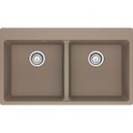 Νεροχύτης κουζίνας ένθετος γρανιτένιος Oyster 620 39 39 86×50cm – 114.0738.221 Franke min