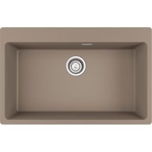 Νεροχύτης κουζίνας ένθετος γρανιτένιος Oyster Centro 610 73 78×50cm – 114.0706.192 Franke min