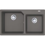 Νεροχύτης κουζίνας ένθετος γρανιτένιος Stone Grey UBG 620 86 86×50cm – 114.0687.705 Franke min