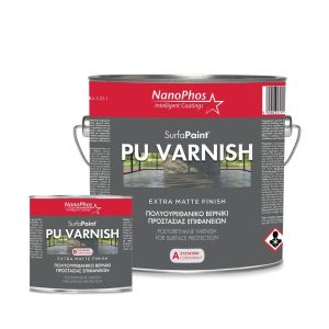 Πολυουρεθανικό βερνίκι 2 συστατικών SurfaPaint™ PU Varnish Matte Anti Slip Nanophos 1 min