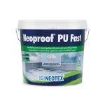 Ταχυστέγνωτο στεγανωτικό ταρατσών βάσης πολυουρεθάνης νερού Neoproof PU Fast Λευκό 4Kg Neotex