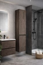 Κρεμαστή Στήλη Μπάνιου Royal Bath σε Γκρι - Image 2