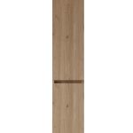 Κρεμαστή στήλη μπάνιου Royal Bath σε καρυδί laminate με ράφια