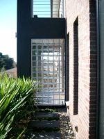 Υαλότουβλο διάφανο χωρίς σχέδιο άχρωμο 19×19 cm - Image 2