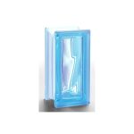 Υαλότουβλο σύννεφο γαλάζιο 9,5×19 cm