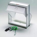 Μεταλλικό πλαίσιο παραθύρου για υαλότουβλο 24x24 cm