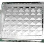 Υαλόπλακα δαπέδου ρόμβος 25×25 cm