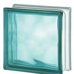 Υαλότουβλο σύννεφο τυρκουάζ 19×19 cm