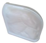 Τερματικό υαλότουβλο διπλό σύννεφο σατινέ 19×19 cm