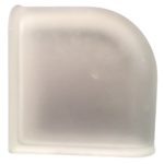 Τερματικό υαλότουβλο διπλό σύννεφο σατινέ 19×19cm πάχους 8cm