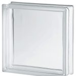 Υαλότουβλο διάφανο άχρωμο χωρίς σχέδιο 29,8×29,8cm πάχους 10cm