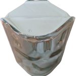 Γωνιακό υαλότουβλο σύννεφο άχρωμο 19×19 cm Ινδονησίας