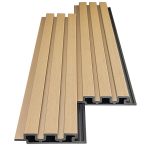 Panel Τοίχου WPC 2ης Γενιάς με 3D Πηχάκια Light Oak 5550