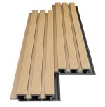 Panel Τοίχου WPC 2ης Γενιάς με 3D Πηχάκια Light Oak 5550