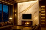 PVC Wall Panel Calacatta Gold 104 - Image 4
