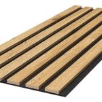 panel τοίχου με 3d πηχάκια acoustic comfort 8090 pecan