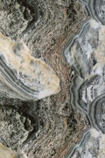 PVC wall panel Onyx Green με όψη μαρμάρου σε εσωτερικό χώρο