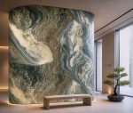 PVC Wall Panel Onyx Green 901 - Image 3