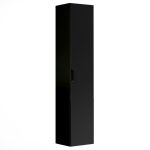 Κρεμαστή στήλη μπάνιου CO 35GL σε μαύρο ματ φινίρισμα