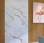 PVC Wall Panel Carrara Gold 106 - Image 3