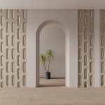 3D Panel Τοίχου PU Gap Oval Light Black - Image 3