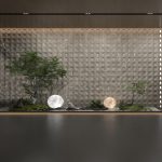 3D Panel Τοίχου PU Gap Rect Light Black - Image 3