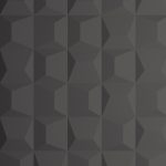 3D Panel Τοίχου PU Geometry Pyramid Light Black - Image 2