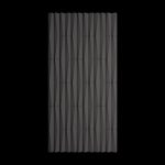 3D Panel Τοίχου PU Geometry Tile Light Black με γεωμετρικό ανάγλυφο σχέδιο