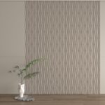 3D Panel Τοίχου PU Geometry Tile Light Black - Image 3